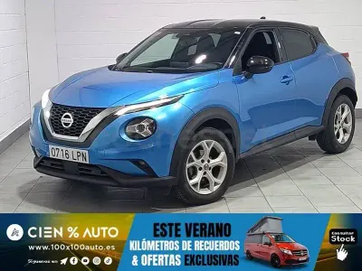 Usado Nissan Juke N-Connecta 114 CV (83 kW) 2021 Azul SUV