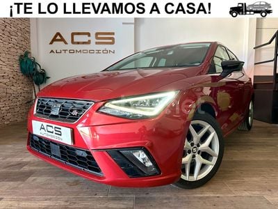 Usado Seat Ibiza FR 90 CV (66 kW) 2020 Granate Berlina
