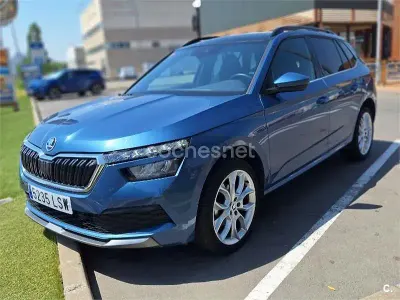 Usado Skoda Kamiq Sport 150 CV (110 kW) 2021 Azul SUV