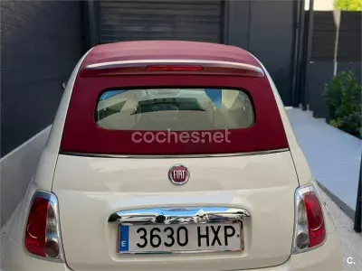 Usado Fiat 500C Sport 69 CV (50 kW) 2014 Blanco Descapotable