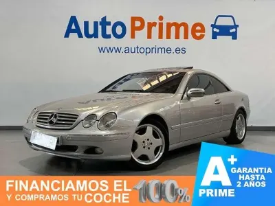 Usado Mercedes CL500 306 CV (225 kW) 2002 Gris Coupe