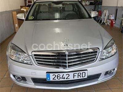 Usado Mercedes C220 Elegance 150 CV (110 kW) 2007 Gris / plata Berlina