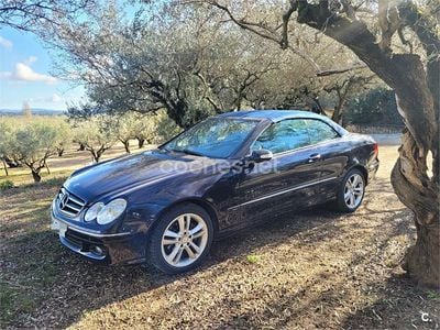 Usado Mercedes CLK280 Avantgarde 231 CV (169 kW) 2007 Azul Descapotable