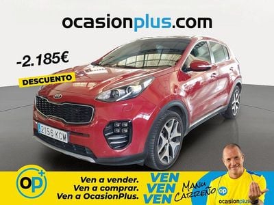 Brugt Kia Sportage GT-Line 136 HK (100 kW) 2017 Rød SUV