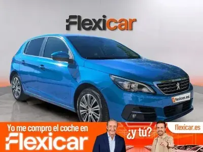 Usado Peugeot 308 Allure 130 CV (95 kW) 2020 Azul Berlina