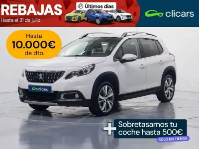 Usado Peugeot 2008 Allure 110 CV (80 kW) 2017 Blanco SUV