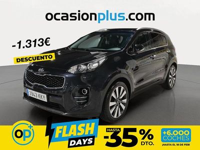 Negro Usado 2018 Kia Sportage SUV | 14.450 € (Precio justo)