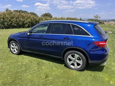 Usado Mercedes GLC250 204 CV (150 kW) 2019 Azul SUV