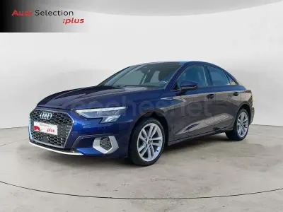 Käytetty Audi A3 Advanced Plus 150 HP (110 kW) 2022 Sininen Sedan