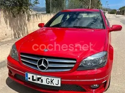 Usado Mercedes CLC200 184 CV (135 kW) 2009 Rojo Utilitario