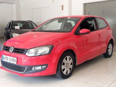 Usado VW Polo Advance 70 CV (51 kW) 2010 Rojo Utilitario