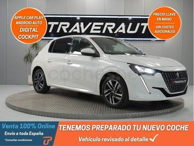 Usado Peugeot 208 Allure 100 CV (73 kW) 2020 Blanco Utilitario