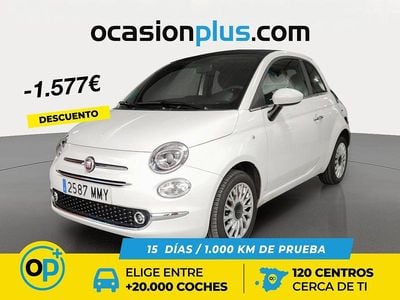 Usado Fiat 500 Dolcevita 70 CV (51 kW) 2024 Blanco Descapotable