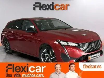 Usado Peugeot 308 SW Allure 130 CV (95 kW) 2022 Rojo Familiar