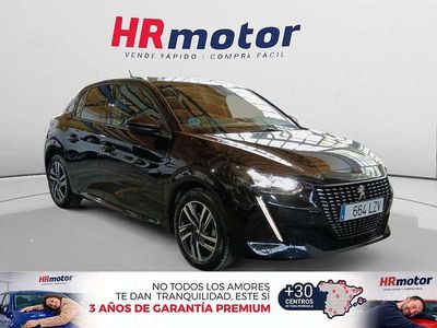 Usado Peugeot 208 Allure 102 CV (75 kW) 2022 Negro Utilitario