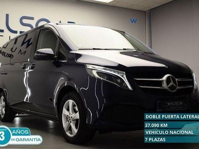 Usado Mercedes V220 Exclusive 163 CV (119 kW) 2020 Azul Monovolumen