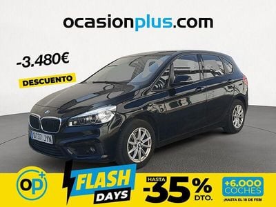 Usado BMW 218 Active Tourer 150 CV (110 kW) 2017 Negro Monovolumen