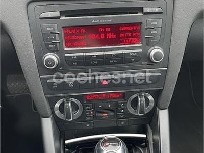 Usado Audi A3 Ambiente 140 CV (102 kW) 2011 Negro Berlina