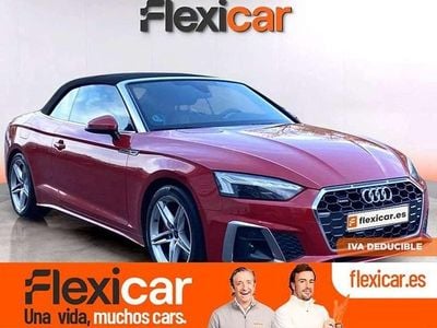 Rojo Usado 2024 Audi A5 Cabriolet S-Line Descapotable | 36.990 €