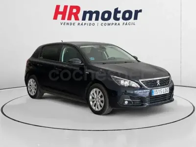 Usado Peugeot 308 Style 130 CV (95 kW) 2019 Negro Berlina