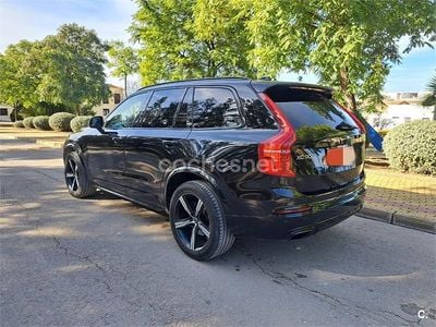 Negro Usado 2018 Volvo XC90 R-Design SUV | 33.990 € (Precio justo)