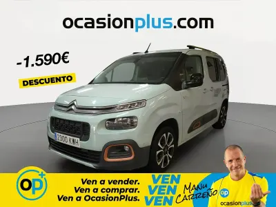 Usado Citroën Berlingo Shine 130 CV (95 kW) 2019 Verde Monovolumen