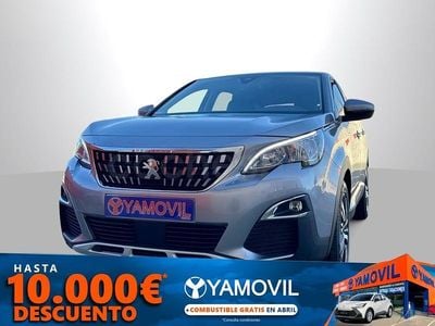 Usado Peugeot 3008 Allure 130 CV (95 kW) 2019 Gris SUV