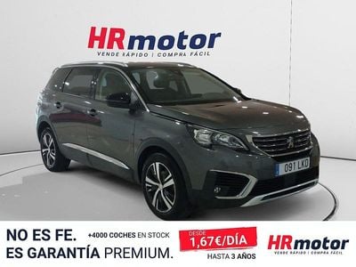Usado Peugeot 5008 Allure 130 CV (95 kW) 2020 Gris Monovolumen