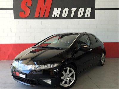 Negro Usado 2008 Honda Civic Sport Berlina | 7990 € (Un poco caro)