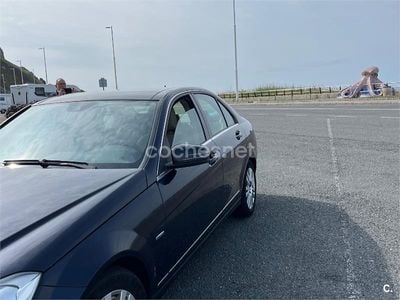 Azul Usado 2012 Mercedes C200 Elegance Berlina | 9400 € (Buen precio)