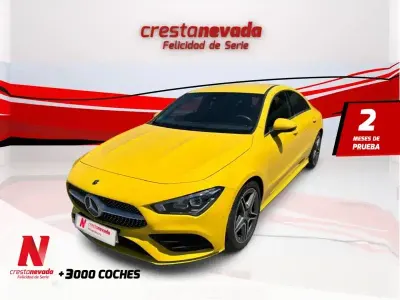 Occasion Mercedes CLA200 AMG line 150 PK (110 kW) 2020 Geel Hatchback