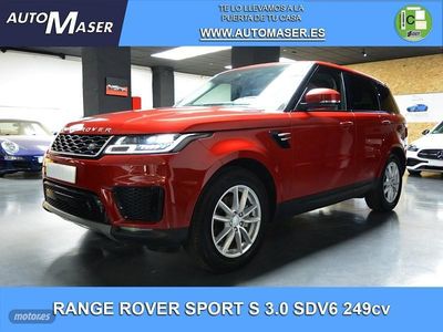 Usado Land Rover Range Rover Sport S 249 CV (183 kW) 2020 Granate SUV