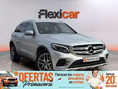 Usado Mercedes GLC220 170 CV (125 kW) 2018 Gris SUV