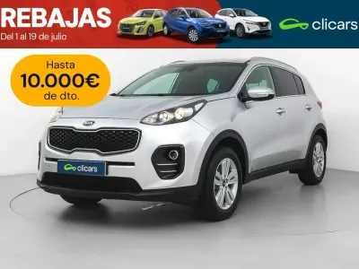 Usado Kia Sportage 135 CV (99 kW) 2017 Gris SUV