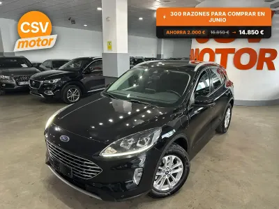 Usado Ford Kuga Titanium 226 CV (166 kW) 2021 Negro SUV