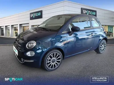 Usado Fiat 500 Dolcevita 70 CV (51 kW) 2024 Azul Berlina