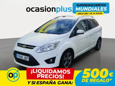 Usado Ford C-MAX Trend 125 CV (91 kW) 2014 Blanco Monovolumen