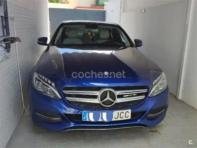 Używany Mercedes C220 AMG 170 KM (125 kW) 2015 Niebieski Sedan/Limuzyna