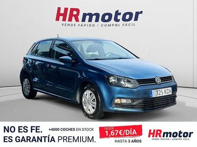 Usado VW Polo Edition 75 CV (55 kW) 2017 Azul Utilitario