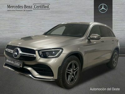 Usado Mercedes GLC200 AMG line 163 CV (119 kW) 2019 Plata mojave SUV