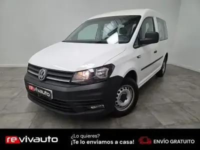 Usado VW Caddy Business 75 CV (55 kW) 2018 Blanco Monovolumen