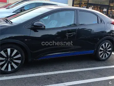 Usado Honda Civic Sport 120 CV (88 kW) 2015 Negro Berlina