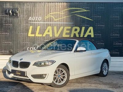Blanco Usado 2015 BMW 218 Descapotable | 18.450 € (Un poco caro)