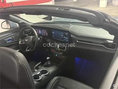 Usado Ford Mustang GT 450 CV (330 kW) 2024 Azul Descapotable