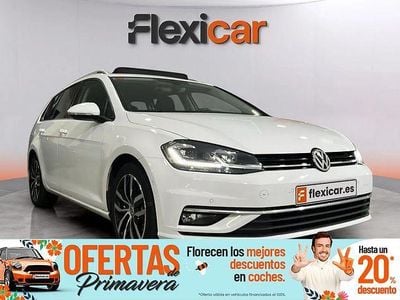 Usado VW Golf VII Sportline 150 CV (110 kW) 2019 Blanco Familiar