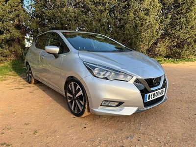 Usado Nissan Micra N-Connecta 117 CV (86 kW) 2019 Gris / plata Utilitario