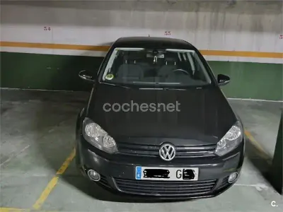 Usado VW Golf VI Advance 110 CV (80 kW) 2009 Negro Utilitario