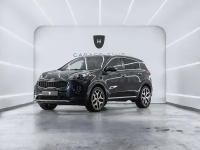 Usado Kia Sportage GT-Line 185 CV (136 kW) 2016 Gris / plata SUV