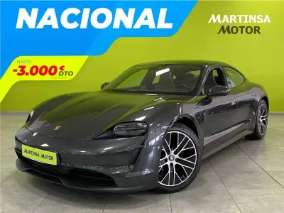 Usado Porsche Taycan 300 kW (408 CV) 2024 Negro Berlina