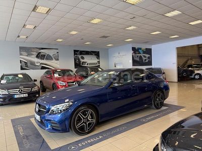 Azul Usado 2020 Mercedes C200 Berlina | 27.900 € (Precio justo)
